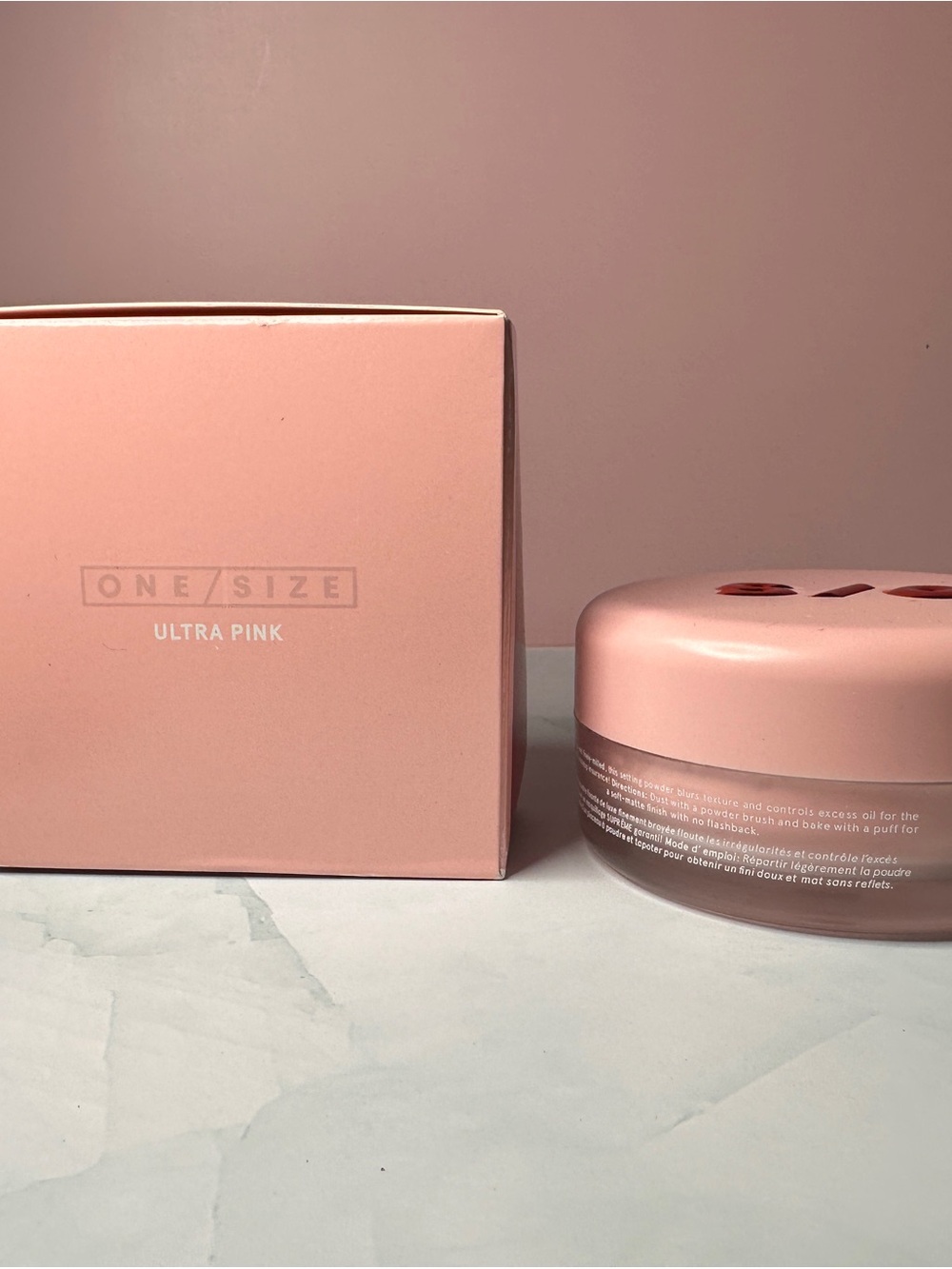 ONE/SIZE Ultra Pink Finishing Powder - Soft Pink